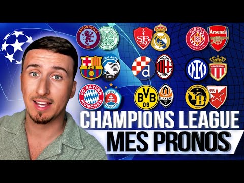 MES PRONOSTICS LIGUE DES CHAMPIONS : Brest - Real Madrid, Barcelone - Atalanta, Bayern - Bratislava