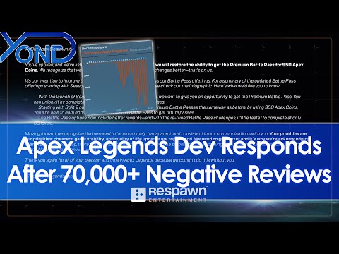 EA &amp; Respawn respond to Apex Legends battle pass backlash after 70,000+ negative reviews on Steam