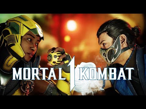 Mortal Kombat 1 - Cyrax NEW Gameplay FIRST LOOK, NEW Stage &amp; NEW Intro Dialogue! (Khaos Reigns DLC)