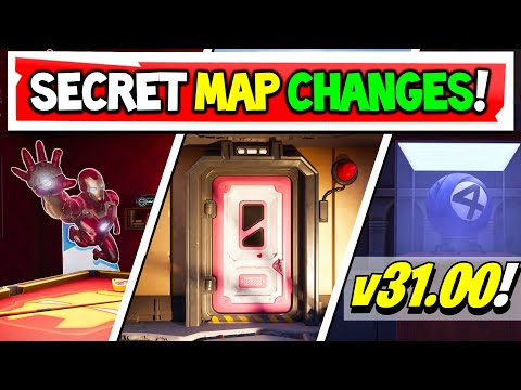 Fortnite Season 4 ALL Map Changes &amp; Secrets