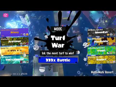 all splatfest special battle stage intros (splatoon 3)