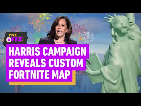 Kamala Harris Makes a Push for the Gamer Vote with a Custom Fortnite Map - IGN Daily Fix