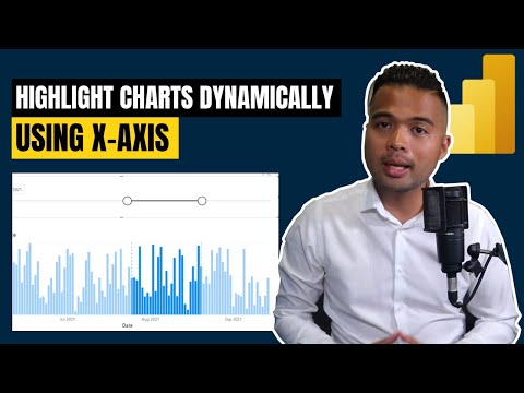 How to Highlight your charts DYNAMICALLY using X-Axis Constant Lines // Power BI Tutorial