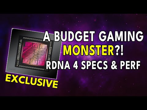 A Budget Gaming MONSTER - RDNA 4 Specs &amp; Perf | BIG RTX 50 Update