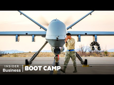 How Air Force Drone Pilots &quot;Fly&quot; The $32 Million MQ-9 Reaper | Boot Camp | Insider Business