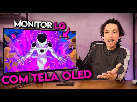 Novo MONITOR OLED da LG PERFEITO para GAMES de PC e CONSOLE? (LG UltraGear OLED 27GS95QE-B)