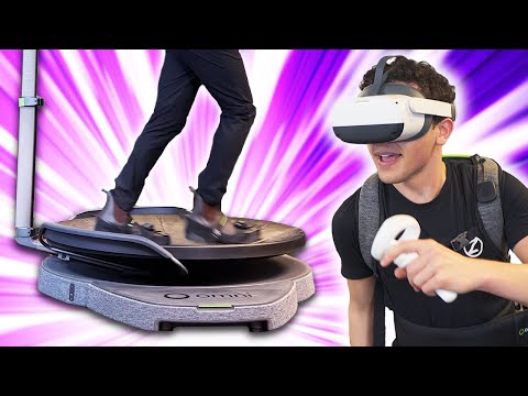 This VR Treadmill is INSANE! | Omni One Showcase