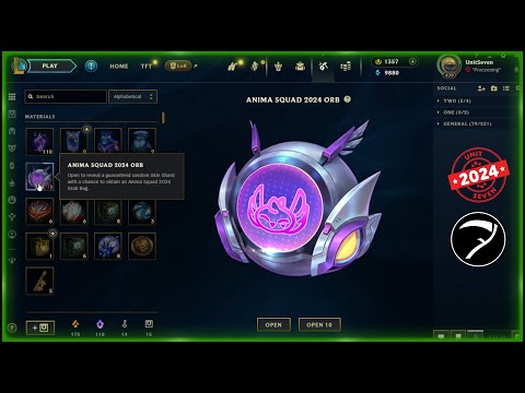 50x Anima Squad 2024 Orbs (Anima Squad 2024 Mega Orb Bundle) opening - League Of Legends