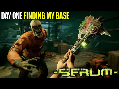 Day 1 in This Stunning New Survival Horror Game | Serum Gameplay | Part 1