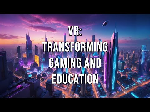 &quot;Unlocking New Realities: How Virtual Reality Will Transform Gaming and Education by 2030! 🎮🌍📚&quot;