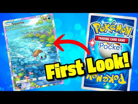 1st Time Playing Pokémon TCG Pocket Game!