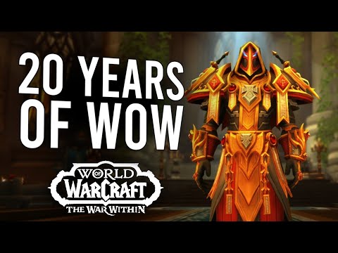 WoW&#039;s 20th Anniversary Event In The War Within! New Rewards, Tier 2 Transmog, Mounts, And More!