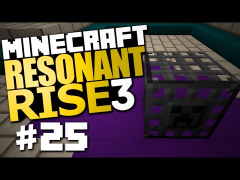 Minecraft Resonant Rise 3 #25 &quot;Wither Soul Shard, Castle Progress, Angel Ring&quot;