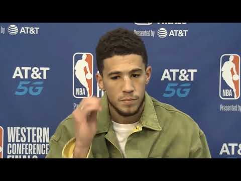 Devin Booker Postgame; Suns lost to the Clippers in Game 5