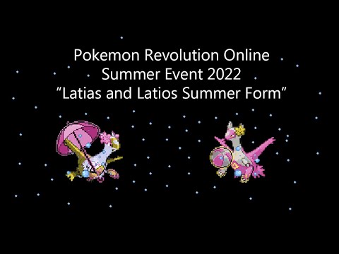 Pokemon Revolution Online [PRO] - SUMMER EVENT 2022 - How to change Latias and Latios Summer Form