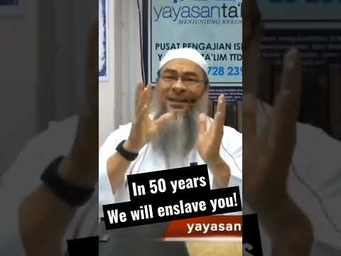 WARNING: Muslim Scholar Says We Will Conquer and Enslave you in 40-50 Years