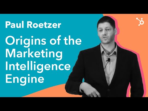 INBOUND 2016: Paul Roetzer &quot;Origins of the Marketing Intelligence Engine&quot;