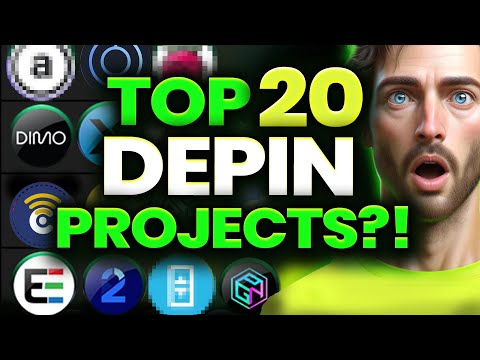 🔥TOP 20 BEST TINY AI &amp; DEPIN CRYPTO GEMS!! - 1,000X Your PROFITS 2024?! What Is DePIN? Theta network