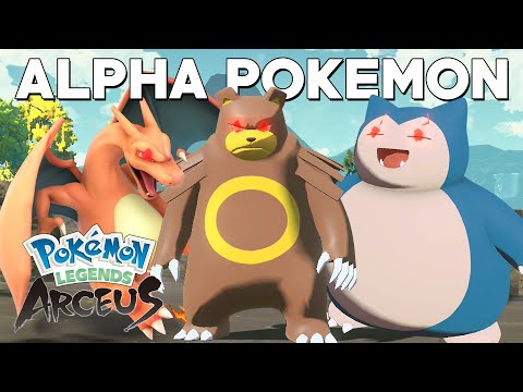 How To Catch Alpha Pokemon EASY in Pokemon Legends Arceus (Tips and Tricks)