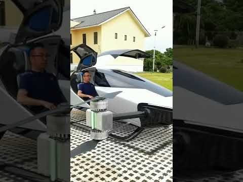 Xpeng X2 Flying car tests 0-100km/h acceleration