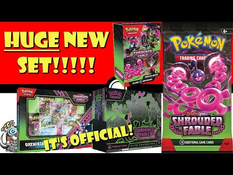 HUGE New Pokémon TCG Set Officially Revealed! Shrouded Fable WILL be Legal for Worlds! (BIG News)