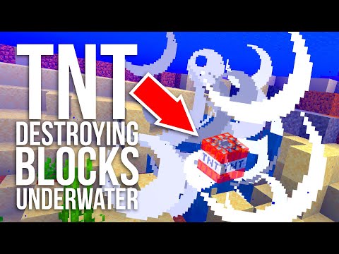 How to EXPLODE TNT Underwater in Minecraft!