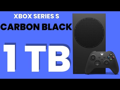 1TB Xbox Series S Carbon Black New Console By Miscrosoft - Xbox Showcase During Summer Game Fest