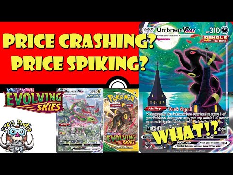 Evolving Skies Prices are Spiking AND Crashing! WHAT!? (Pokémon TCG News)