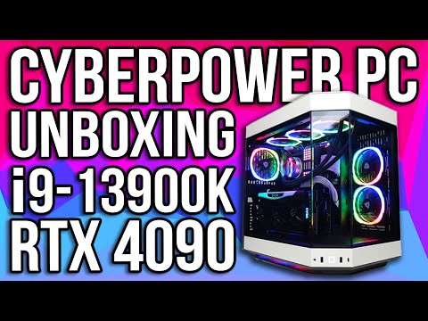 Unboxing CyberPowerPC LIVE - RTX 4090, i9-13900K