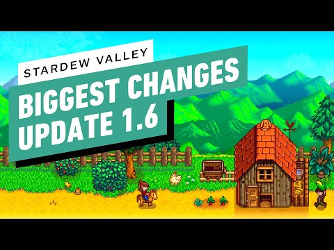 Stardew Valley: Biggest Changes in Update 1.6