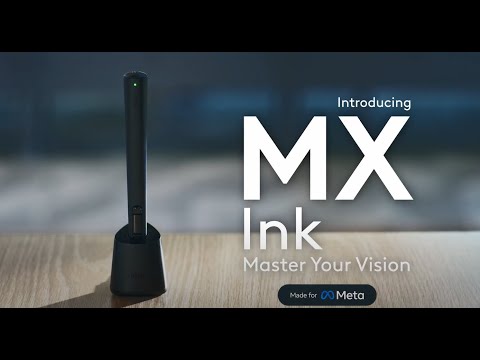 Introducing Logitech MX Ink Mixed Reality Stylus for Meta Quest