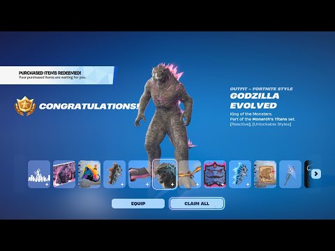 How To Unlock GODZILLA SKIN in Fortnite