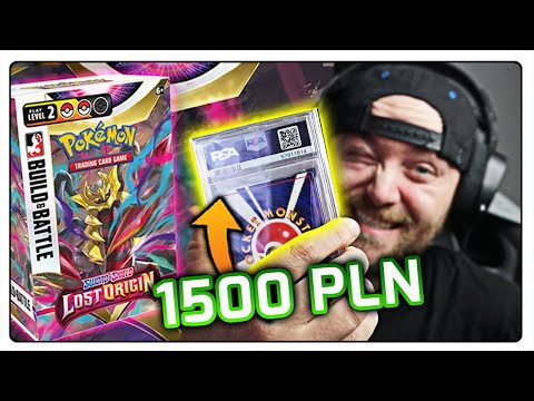 KARTA POKEMON ZA PONAD 1500 PLN! LOST ORIGIN BUILD &amp; BATTLE BOX OPENING!