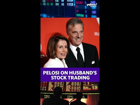 Pelosi denies her husband trades stocks on insider information