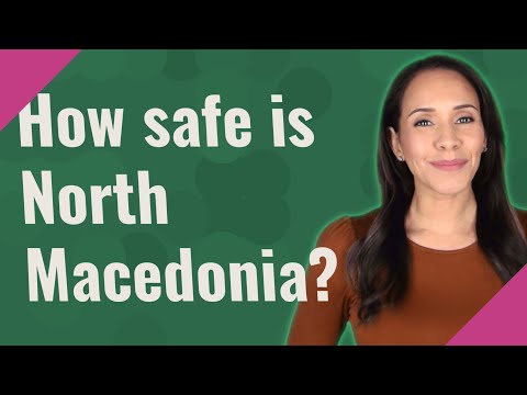 How safe is North Macedonia?