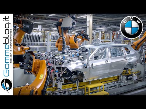 BMW Car Factory ROBOTS 🔧 PRODUCTION Fast Manufacturing