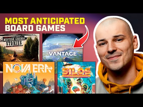 Most Anticipated BOARD GAMES of 2025