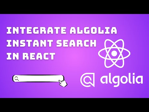 How to integrate Algolia Search API in our React Application?