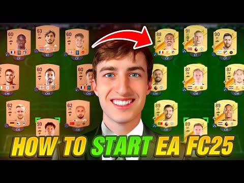 How To START EA FC25 Ultimate Team!