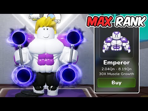 We Finally Unlocked Emperor Body Alter in Roblox Gym League