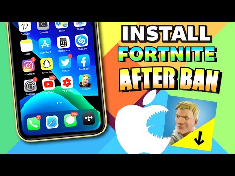 How To Get / Install Fortnite on iOS AFTER APP-STORE BAN - EASY! (NO JAILBREAK) (iPhone, iPad, iPod)