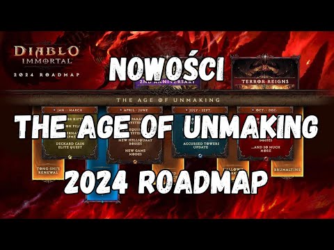 Zmiany | Nowości | Kierunek Rozwoju | 2024 Roadmap | #diabloimmortal | #patchnotes | #news