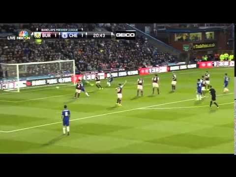 AMAZING CHELSEA GOAL - Andre Schurrle goal vs Burnley &amp; Fabregas assist (HD) (ENGLISH COMMENTARY)