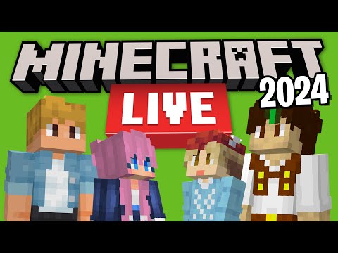 REACTING To Minecraft LIVE 2024 /w LDShadowLady, SmallishBeans &amp; Oli