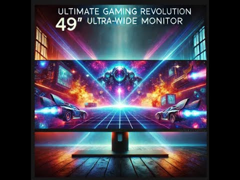 &quot;ULTIMATE Gaming Revolution: 49&quot; Ultra-Wide Monitor That DESTROYS Competitive Gaming Limits!