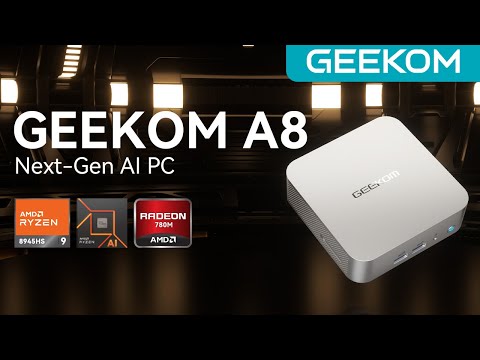 Game On! Unleash Gaming Power with Next-Gen AI Mini PC - GEEKOM A8 #minipc #techtrends #geekom