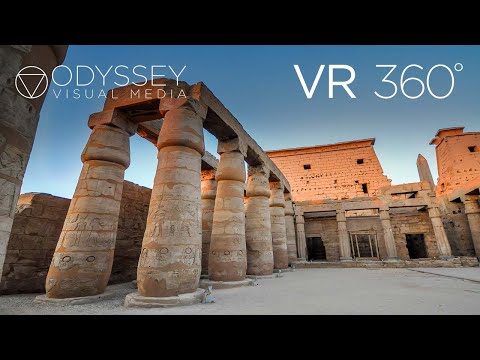 Luxor Ruins Egypt Virtual Tour | VR 360° Travel Experience