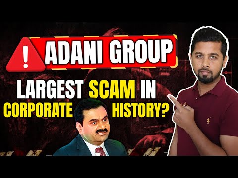 Why Adani group stocks crashed | Hindenburg research allegation on Adani group for big SCAM!