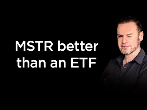 MicroStrategy stock is better than an ETF