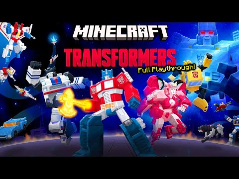 MINECRAFT TRANSFORMERS DLC - Autobots, roll out! - Full Playthrough🤖